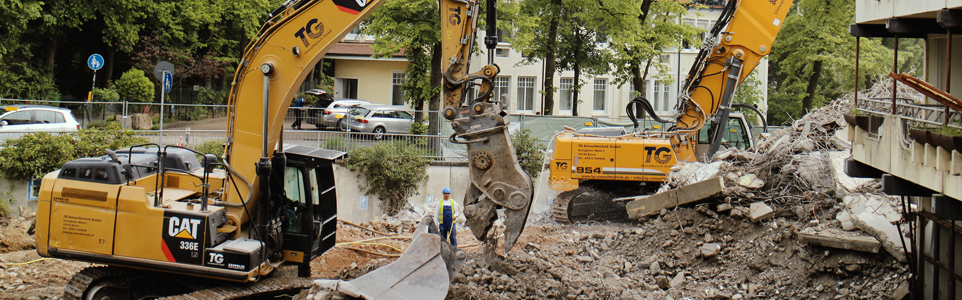 abbruch rueckbau abriss tg-umwelttechnik
